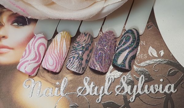 deco gel et paillettes 