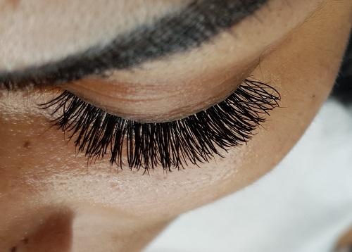 après la pose de cil a cil