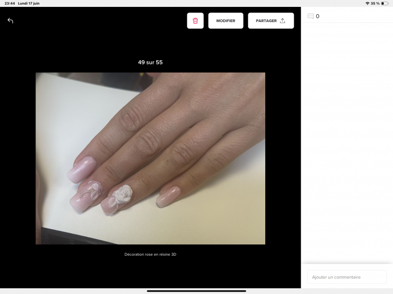 Pose de PolyDip - gel et résine pour ongles près de Vitrolles