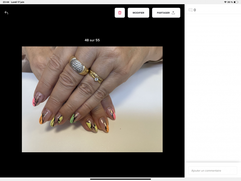 Pose de PolyDip - gel et résine pour ongles près de Vitrolles