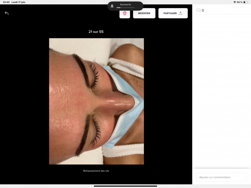 REHAUSSEMENT DE CILS